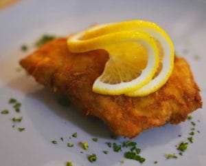 Reteta din file de salau, specific Holbina Trei Bibani