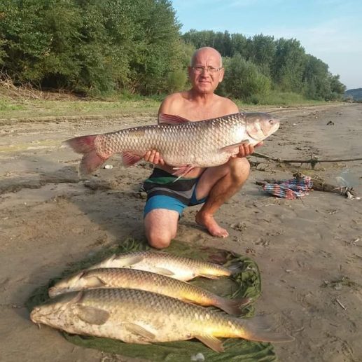 Crap Salbatic, Pescuit la crap pe Dunare si in Delta Dunarii