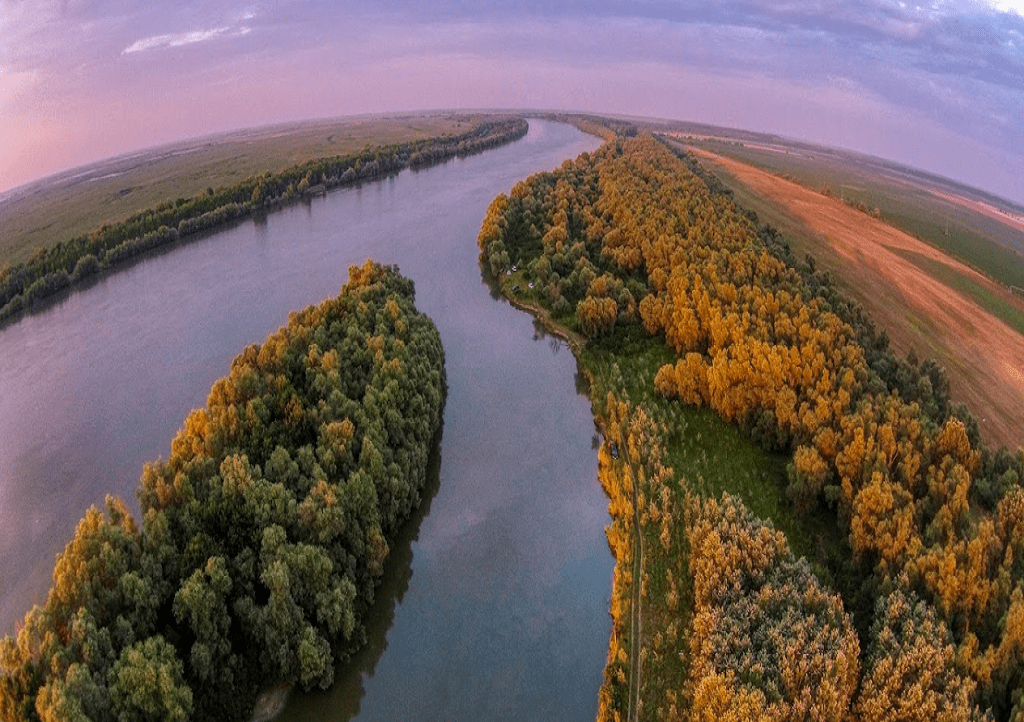 Bratul Sfantu Gheorghe - Fluviu din Romania