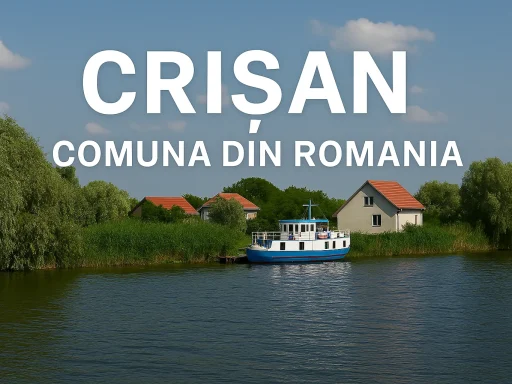 Crișan – Comuna din Delta Dunării: Istorie, Natură și Tradiție 4 Crișan – Comuna din Delta Dunării: Istorie, Natură și Tradiție