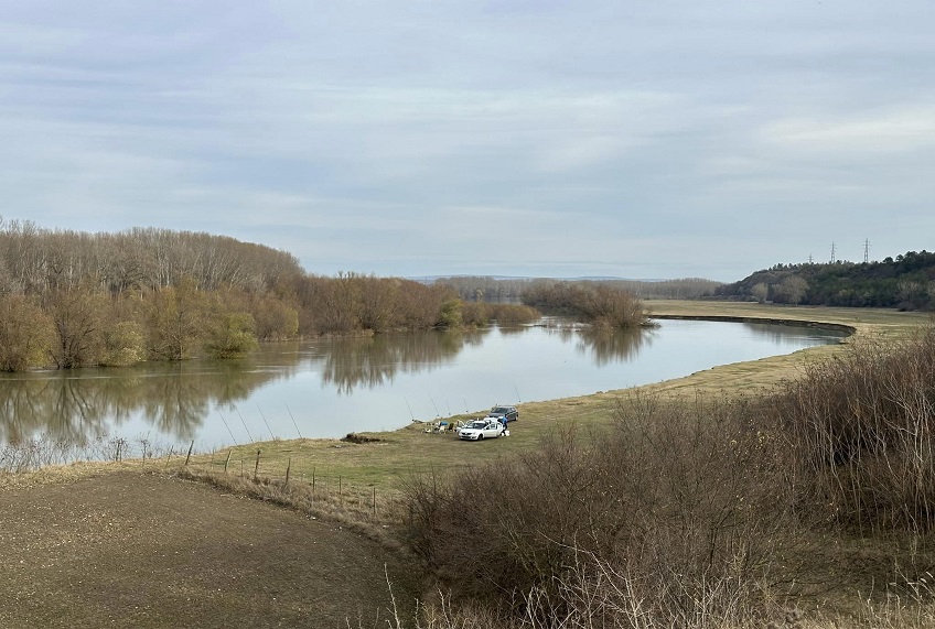 Pescuit la Seimeni in Decembrie 5 peisaj dunare seimeni
