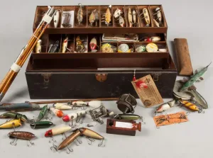 Pastrarea accesoriilor pentru pescuit