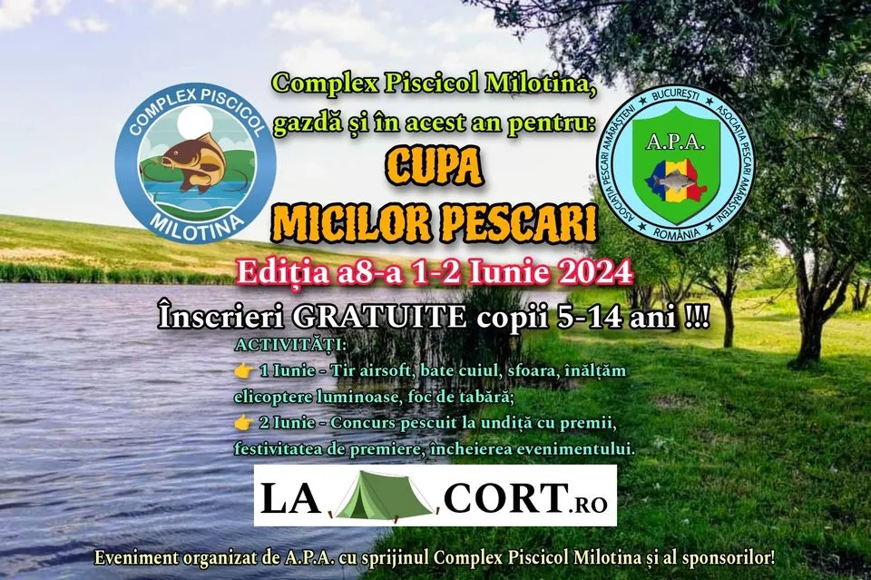 Cupa micilor Pescari - Ediția a 8-a 2024 1 Cupa micilor Pescari - Ediția a 8-a 2024