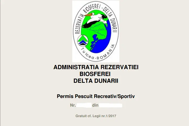 Permis pescuit ARBDD 2025 – Cum îl obții legal în Delta Dunării 4 Cum obtii un permis de pescuit ARBDD pentru Delta Dunarii