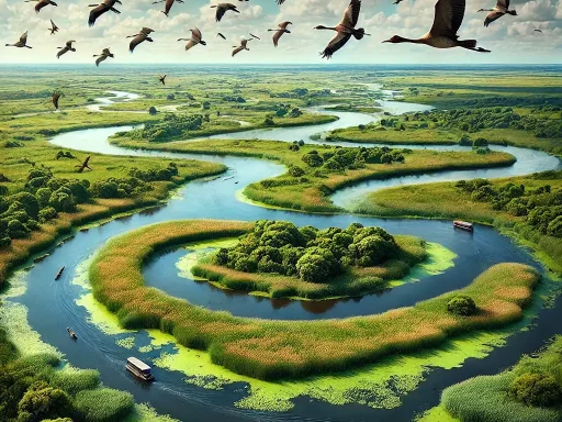 Biosfera Deltei Dunării: Un Ecosistem Unic Care Susține o Biodiversitate Excepțională 11 Biosfera Deltei Dunării: Un Ecosistem Unic Care Susține o Biodiversitate Excepțională