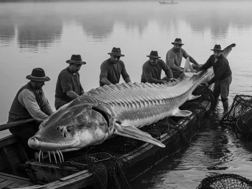 Cel mai mare pește prins în România
