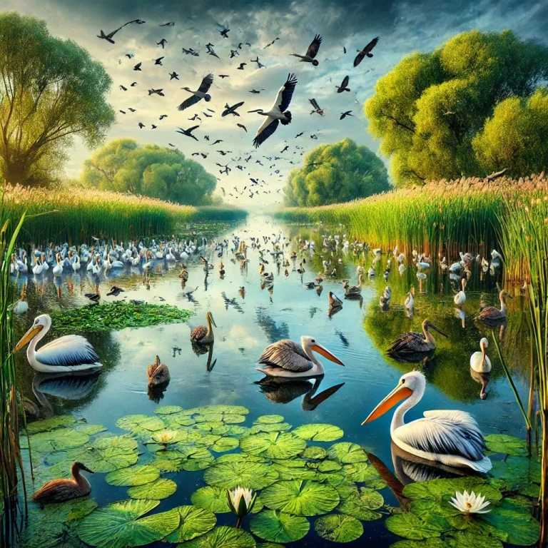 Viața sălbatică în Delta Dunării – Un paradis al biodiversității europene 6 Viața sălbatică în Delta Dunării – Un paradis al biodiversității europene