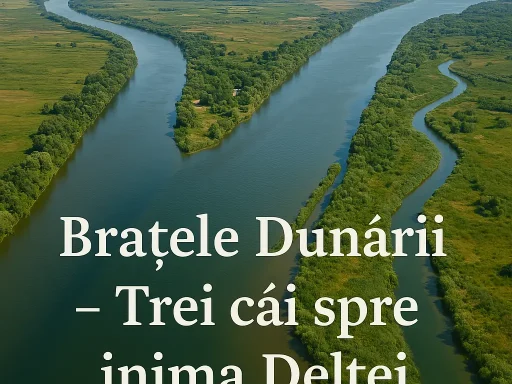 Brațele Dunării – Trei căi spre inima Deltei