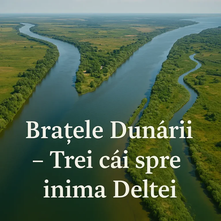 Brațele Dunării – Trei căi spre inima Deltei 5 Brațele Dunării – Trei căi spre inima Deltei