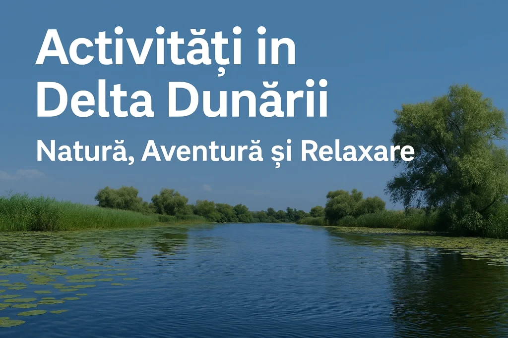 Activități în Delta Dunării – Natură, Aventură și Relaxare