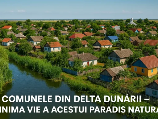 Comunele din Delta Dunării – Inima vie a acestui paradis natural 5 Comunele din Delta Dunării – Inima vie a acestui paradis natural