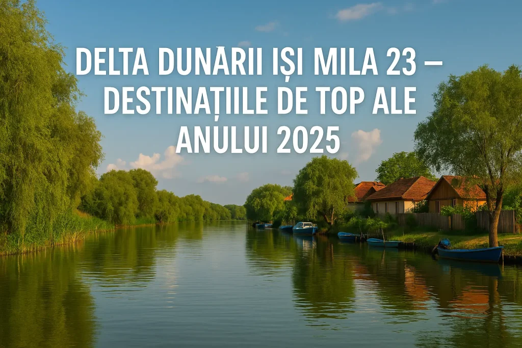 Delta Dunării și Mila 23 – Destinațiile de top ale anului 2025 3 Delta Dunării și Mila 23 – Destinațiile de top ale anului 2025