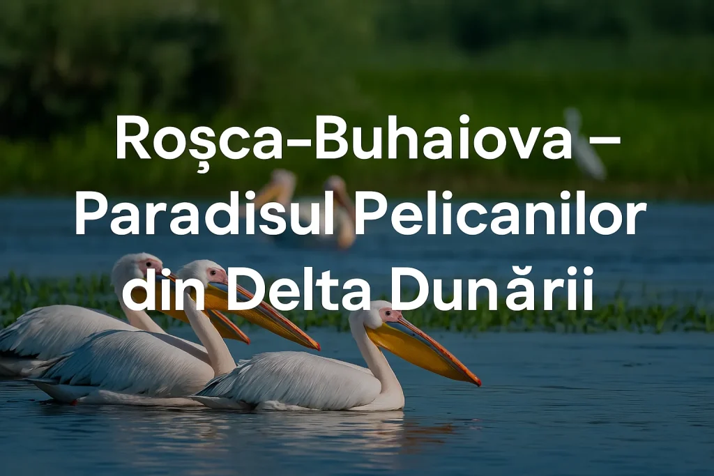 Roșca–Buhaiova – Paradisul Pelicanilor din Delta Dunării