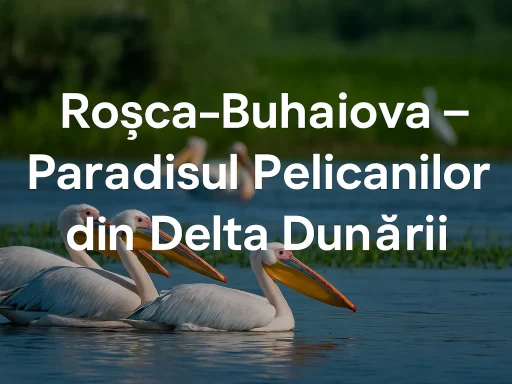 Roșca–Buhaiova – Paradisul Pelicanilor din Delta Dunării 3 Roșca–Buhaiova – Paradisul Pelicanilor din Delta Dunării