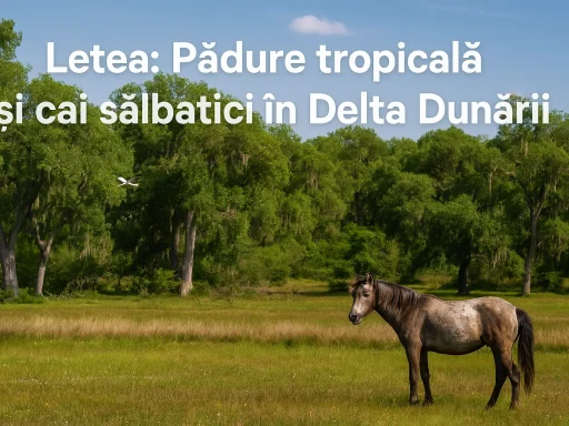 Letea: Pădure tropicală și cai sălbatici în Delta Dunării