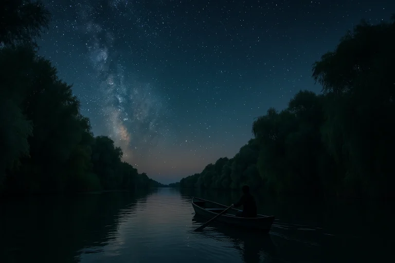 Delta Dunării Noaptea: Excursii cu Barca și Povesti sub Stele 2 Delta Dunării Noaptea: Excursii cu Barca și Povesti sub Stele