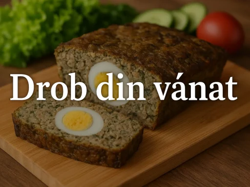 Drob din vânat – Deliciu rustic pentru mesele festive 1 Drob din vânat – Deliciu rustic pentru mesele festive