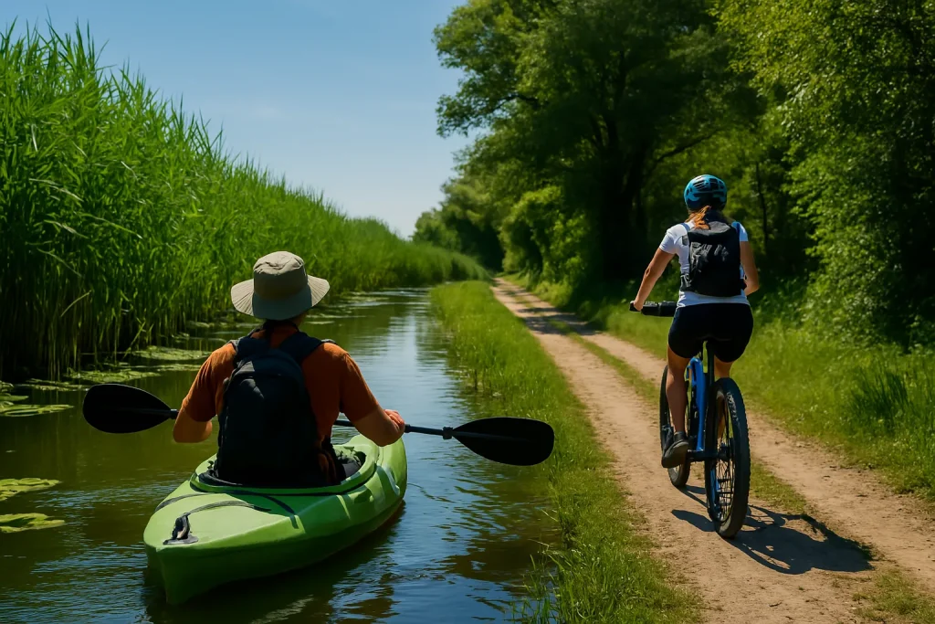 Explorând Canalele Deltei: Trasee pentru Drumeții și Cicloturism