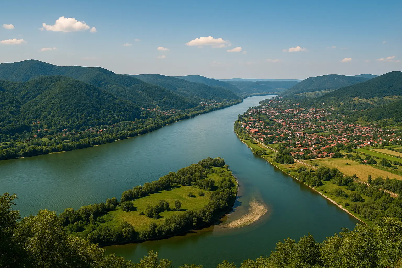 Afluenții Dunării: Râurile care Hrănesc Marele Fluviu Dunărea