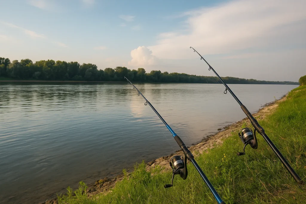 Locuri de pescuit pe Dunăre cu cazare