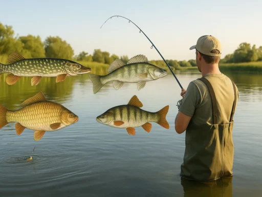 Ce tipuri de pești poți prinde în Delta Dunării în funcție de anotimp