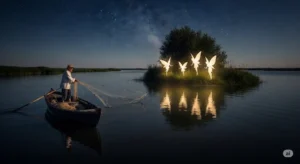 Pescarul care a Dansat cu Zânele: Povestea Reală din Canalele Deltei