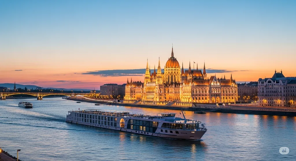 Croazieră pe Dunăre Budapesta – Viena: Eleganță și istorie pe apă