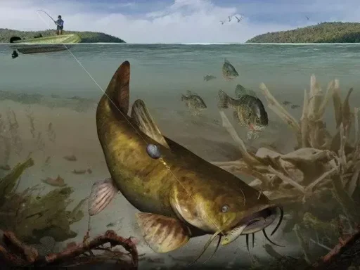 Somnul (Silurus glanis): Ghidul Complet al Pescuitului și Biologiei 9 Somnul (Silurus glanis): Ghidul Complet al Pescuitului și Biologiei