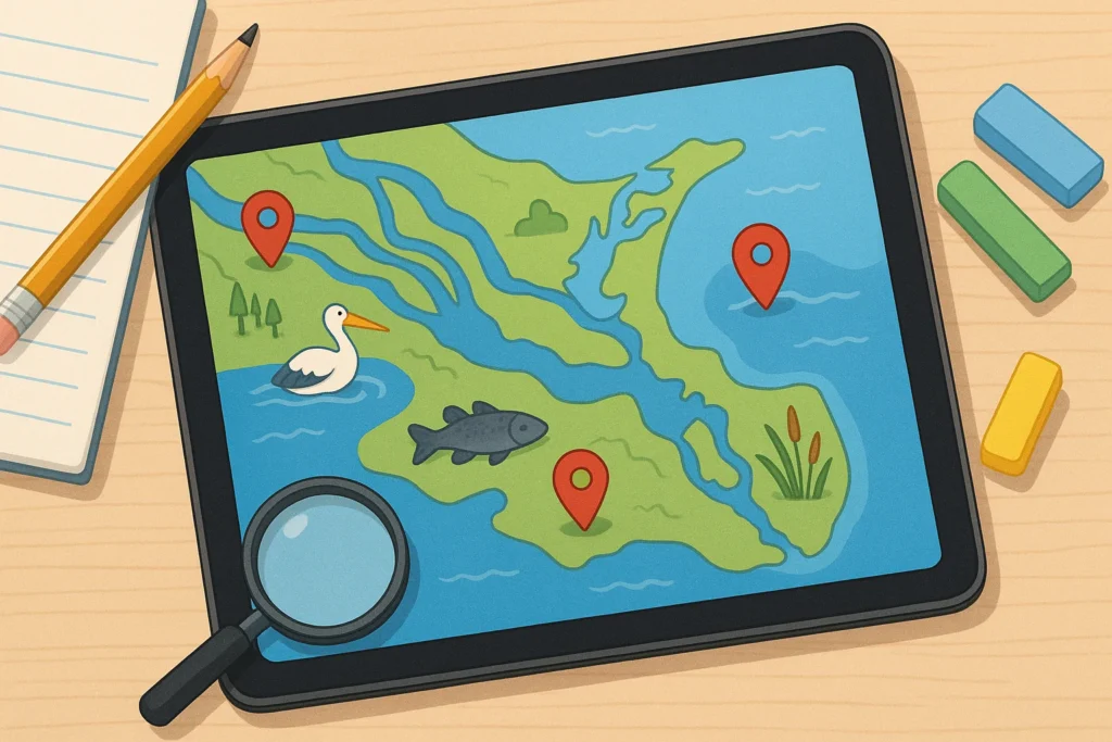 Delta Dunării Subiect de Studiu în Școli: Ghid Digital pentru Copii și Părinți