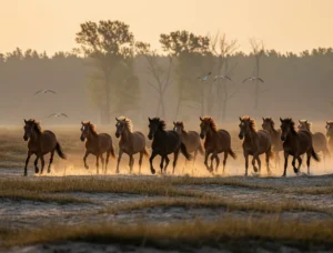 Caii Sălbatici din Letea